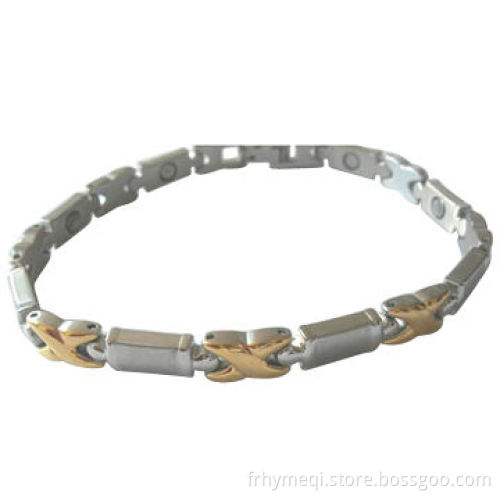 Bracelet for Ladies with IP Gold Plating, Add Germanium Elements